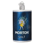 Old World Christmas Morton Salt Canister Ornament - hand-blown glass Christmas tree ornament (view 3)