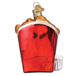 Old World Christmas Chicken Nuggets Ornament - hand-blown glass Christmas tree ornament (view 4)