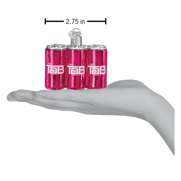 Old World Christmas Tab® Six Pack Ornament - hand-blown glass Christmas tree ornament (view 6)