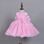The Spring And Summer Of Years Old Female Infant Baby Child Princess Dress Girls DressPink Flower Girl Dress Skirt - Cindi Book