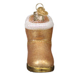 Old World Christmas Sheepskin Boot Ornament - hand-blown glass Christmas tree ornament (view 5)