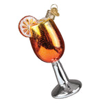 Old World Christmas Aperol Spritz Ornament - hand-blown glass Christmas tree ornament (view 3)