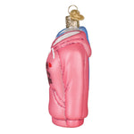 Old World Christmas Mr. & Mrs. Hoodies Ornament - hand-blown glass Christmas tree ornament (view 4)