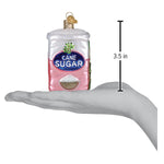 Old World Christmas Bag Of Sugar Ornament - hand-blown glass Christmas tree ornament (view 5)