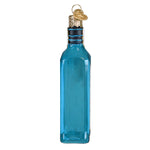 Old World Christmas Gin Bottle Ornament - hand-blown glass Christmas tree ornament (view 4)