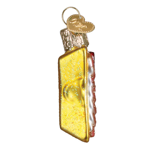 Old World Christmas Pack Of Bacon Ornament - hand-blown glass Christmas tree ornament (view 4)