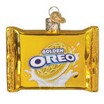 Old World Christmas OREO® Golden Sandwich Cookies Ornament - hand-blown glass Christmas tree ornament (view 2)