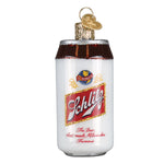 Old World Christmas Schlitz Beer Can Ornament - hand-blown glass Christmas tree ornament (view 2)