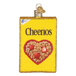 Old World Christmas Cheerios Box Ornament - hand-blown glass Christmas tree ornament (view 2)