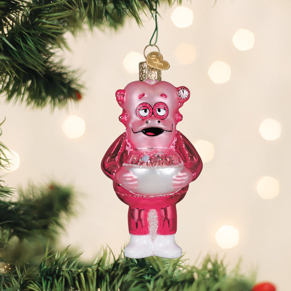 Old World Christmas Franken Berry Ornament - hand-blown glass Christmas tree ornament