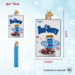 Old World Christmas Boo Berry Box Ornament - hand-blown glass Christmas tree ornament (view 6)
