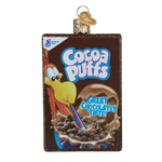 Old World Christmas Cocoa Puffs Box Ornament - hand-blown glass Christmas tree ornament (view 3)