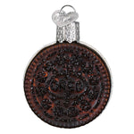Old World Christmas Oreo Cookie Ornament - hand-blown glass Christmas tree ornament (view 3)