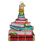 Old World Christmas Book Club Tree Ornament - hand-blown glass Christmas tree ornament (view 4)