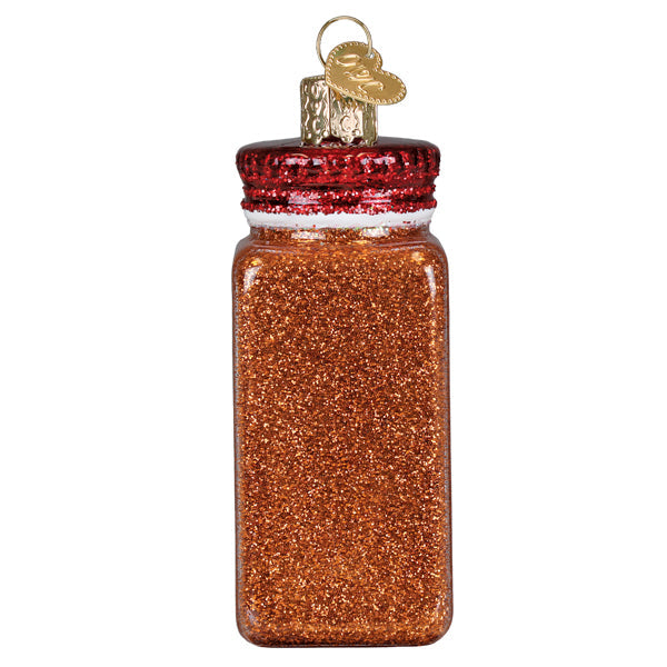 Old World Christmas Cinnamon Seasoning Ornament - hand-blown glass Christmas tree ornament (view 3)