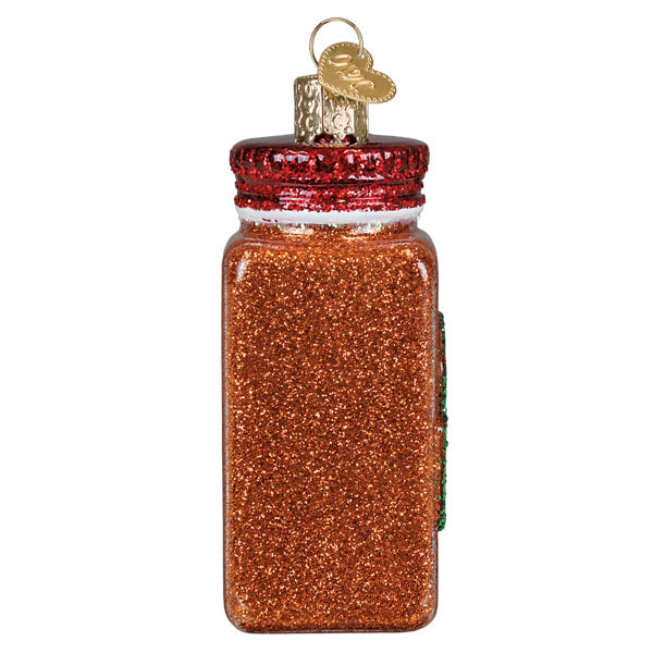 Old World Christmas Cinnamon Seasoning Ornament - hand-blown glass Christmas tree ornament (view 4)