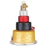Old World Christmas Cheese Tower Ornament - hand-blown glass Christmas tree ornament (view 3)