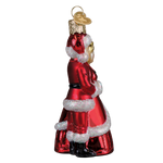 Old World Christmas Dreaming Of Snowfall Ornament - hand-blown glass Christmas tree ornament (view 4)