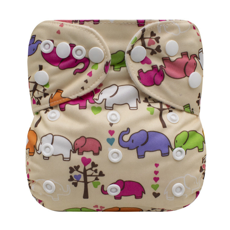Baby Washable Diaper Pants Leakproof Baby Cloth Pocket - Cindi Book