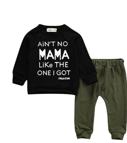 spring and summer new ins boys suit letters male baby in the children's suit Amazon explosion models - Cindi Book