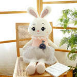Cute Rabbit Plush Toy Doll Birthday Gift Sleeping Pillow - Cindi Book