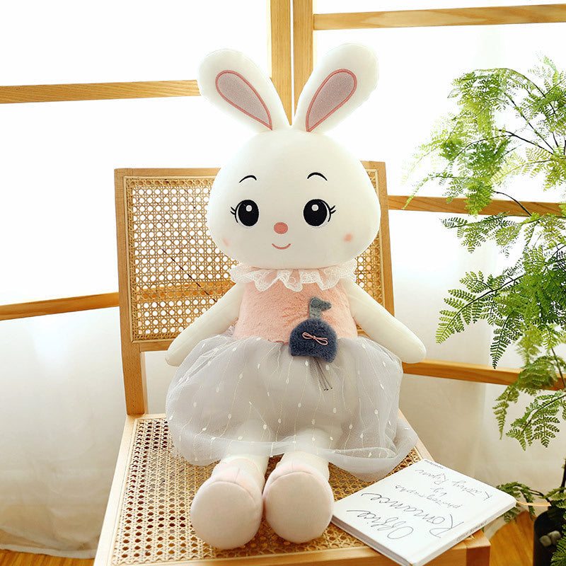 Cute Rabbit Plush Toy Doll Birthday Gift Sleeping Pillow - Cindi Book