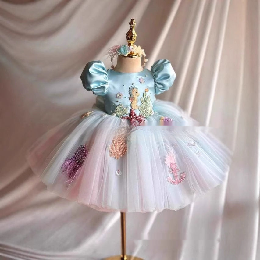 Girls FARCENT Design Princess Dress New Bubble Skirt - Cindi Book