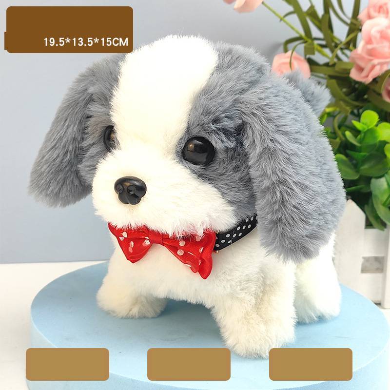 Simulation Electric Dog Plush Children's Toy - Cindi Book