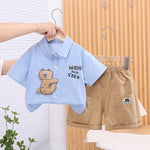 Personality Boy Trendy Thin Shirt Suit - Cindi Book