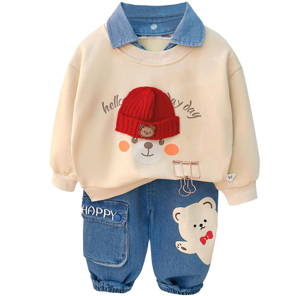 Clothes For Babies Split Boy Suit - Cindi Book
