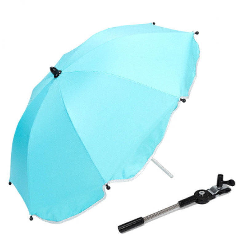 360 Degrees Pram Umbrellas Cart Accessories Adjustable Stroller Umbrella - Cindi Book