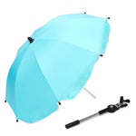 360 Degrees Pram Umbrellas Cart Accessories Adjustable Stroller Umbrella - Cindi Book