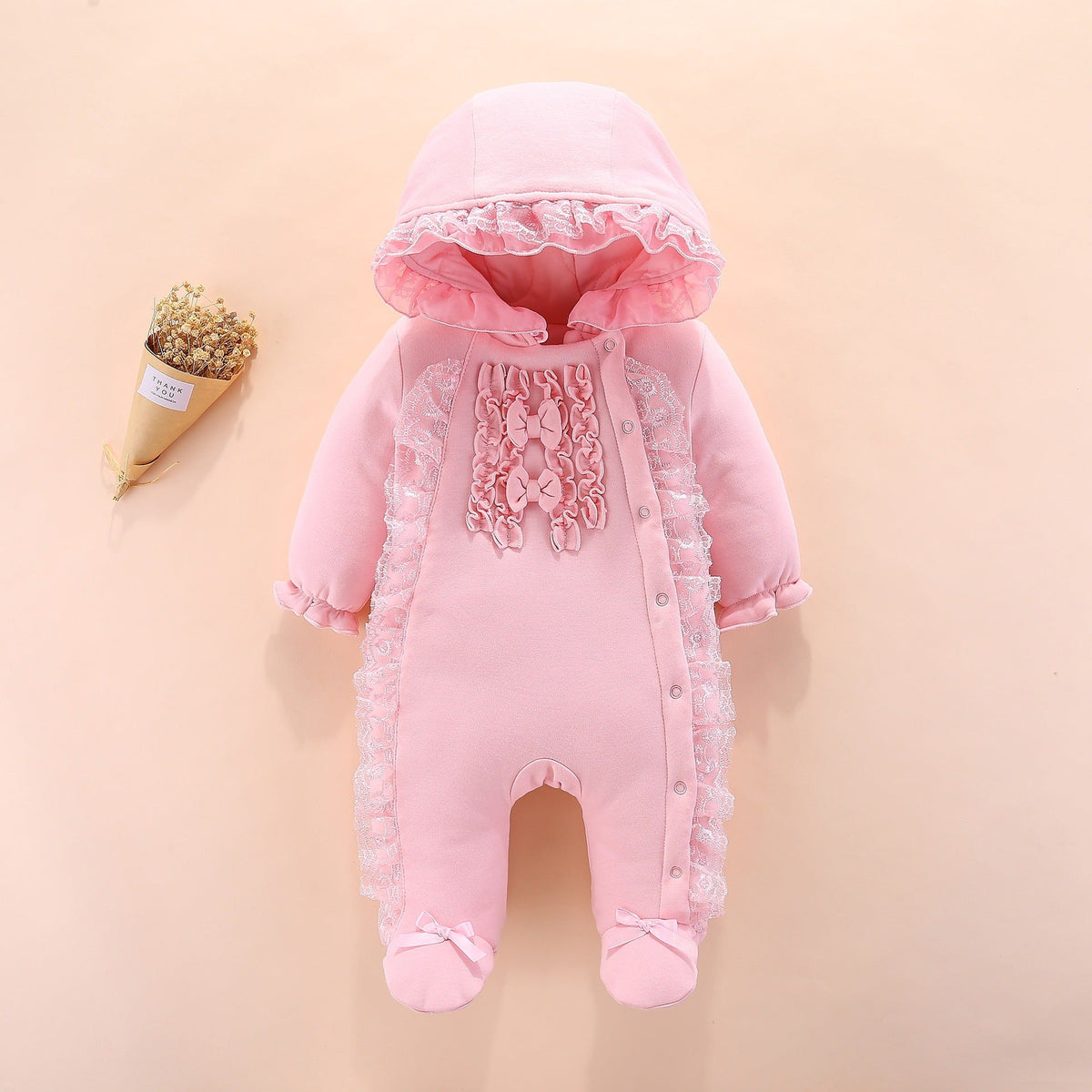 Baby hooded romper - Cindi Book