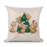 Christmas Hot-selling Home Sofa Office Creative Linen Pillowcase - Cindi Book