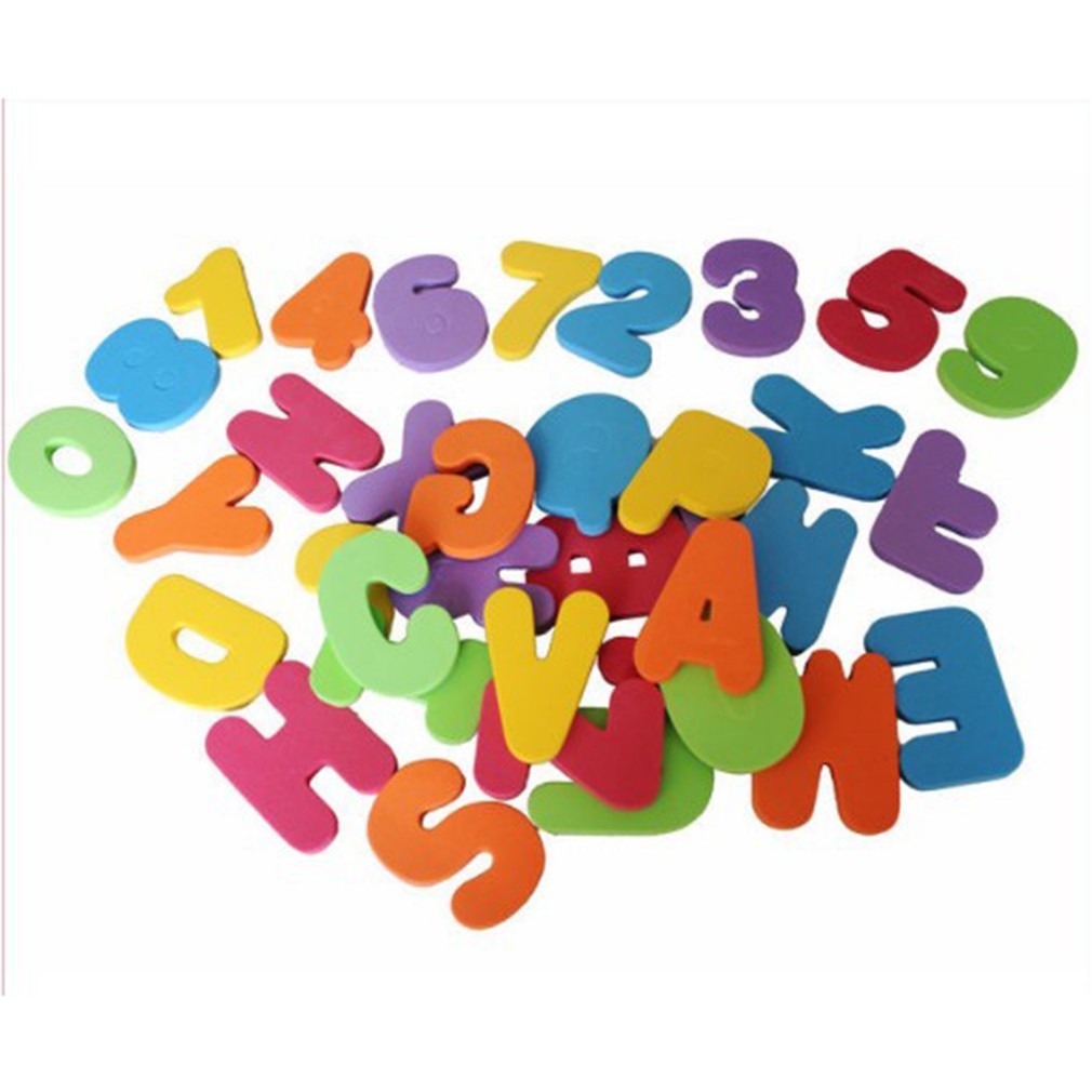 Baby Toys with Colorful Letters and Numbers