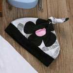 Children's cotton long-sleeved heart-shaped printing three-piece suit - Cindi Book