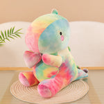 Dinosaur Plush Toy Girl Heart Pillow Doll - Cindi Book