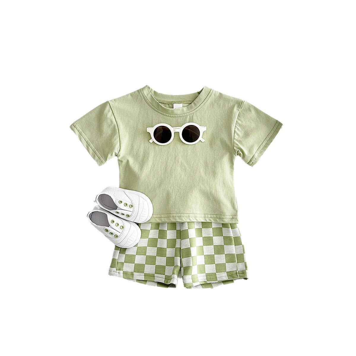 Korean Style Baby Clothes Two-piece Set - Cindi Book