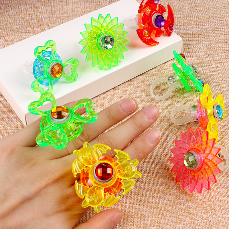 Children's luminous toy top finger light - Cindi Book