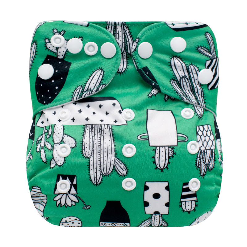 Baby Washable Diaper Pants Leakproof Baby Cloth Pocket - Cindi Book