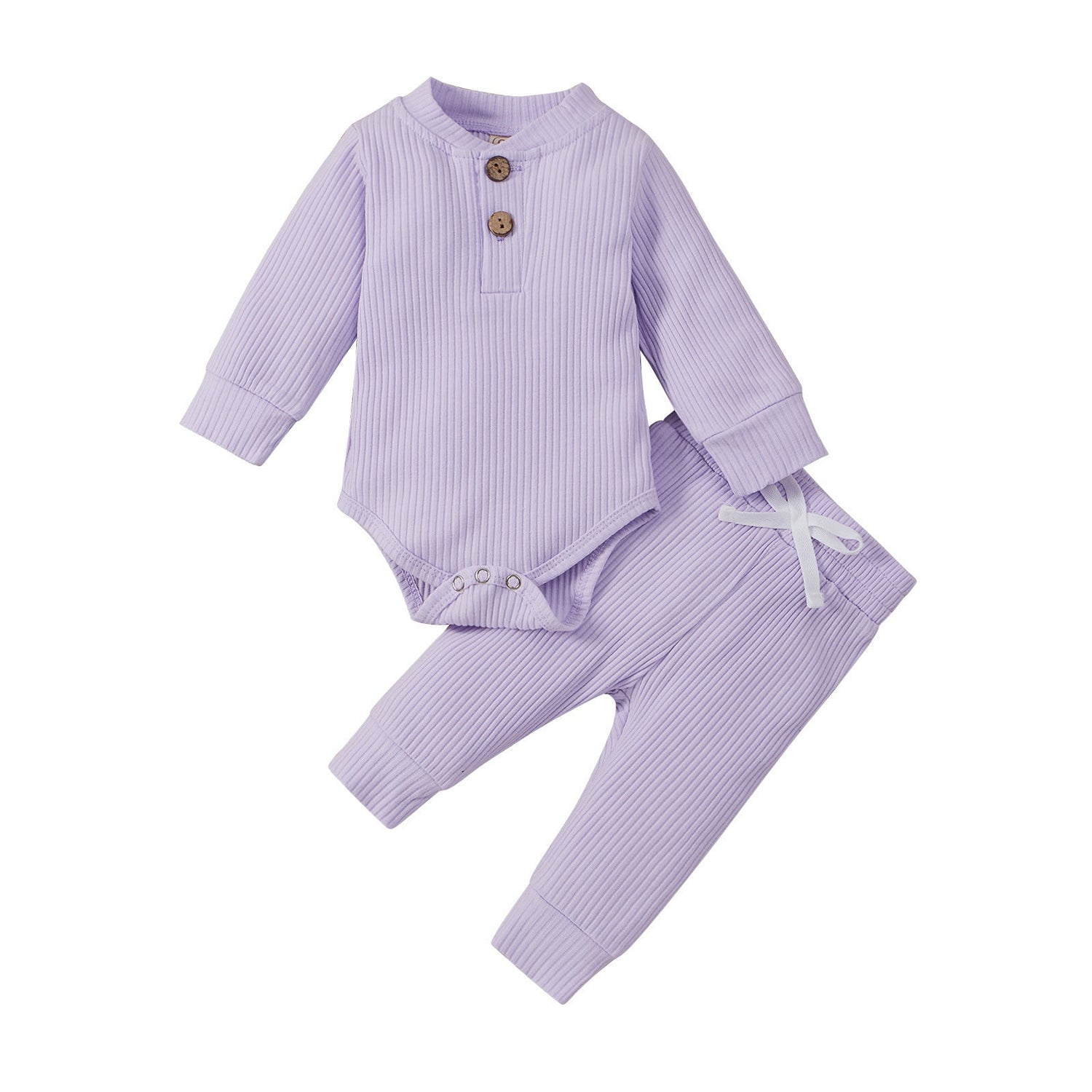 Boys And Girls Stand-up Collar Jumpsuit Long-sleeved Romper Trousers Two-piece Set - Cindi Book