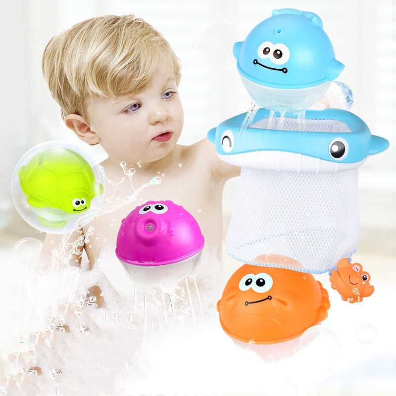 Kids Bath Toys Wall Suction Cup Marble Race Run Track Bathroom Bathtub Baby Play Water Games Toy Kit for Children - Cindi Book