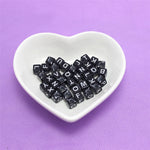 Acrylic English alphabet beads - Cindi Book