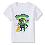 Children's T-shirt Numbers 1-9 Birthday T-shirt - Cindi Book