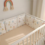 Cartoon embroidered cotton bumper bed - Cindi Book