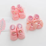 3 pairs of lace bow hole socks - Cindi Book