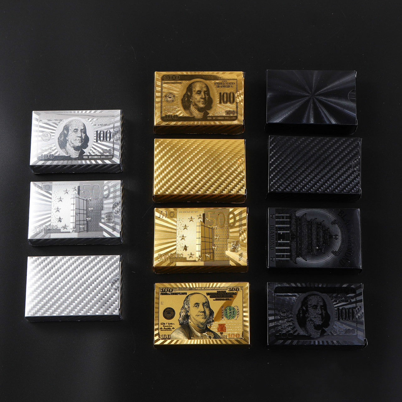 Waterproof gold foil playing CARDS - Cindi Book