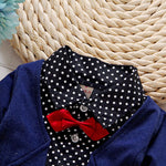 Children's Children's Suit Bow tie Sweater Small Trousers - Cindi Book