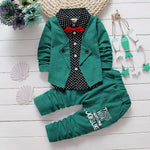 Children's Children's Suit Bow tie Sweater Small Trousers - Cindi Book