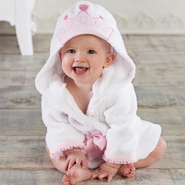 Cartoon Cute Animal Modeling Baby Bath Towels Baby Bathrobes Cotton Children's Bathrobes Baby Hooded - Cindi Book